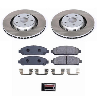 compare product Power Stop 09-16 Toyota Venza Front Semi-Coated Rotor Kit