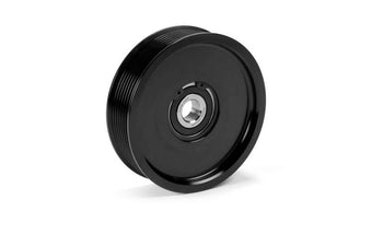 compare product Fleece Performance 03-18 Dodge 2500/3500 Cummins Upper Fan Pulley Idler (Black Contrast)