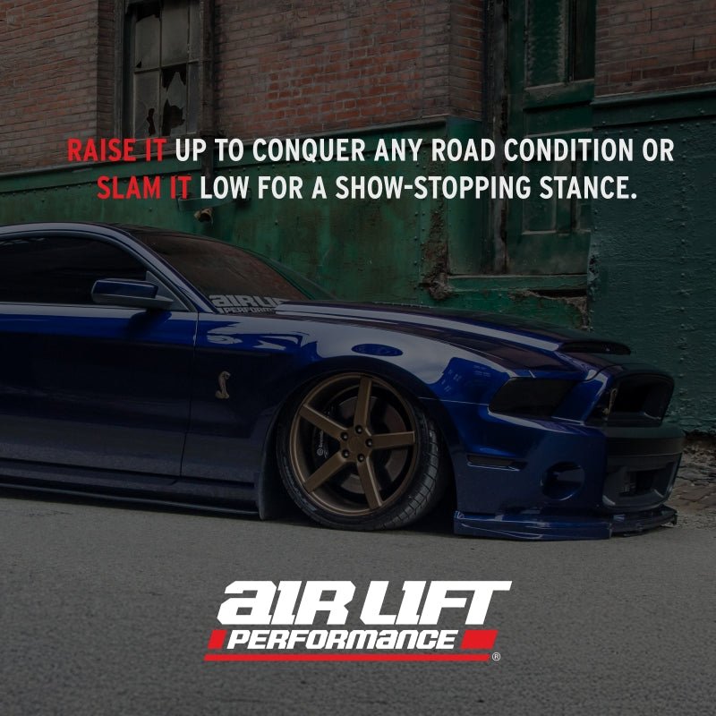Air Lift Performance 2005 - 2014 Ford Mustang (S197) Rear Kit (3/8 Fittings Not Included) - My Store