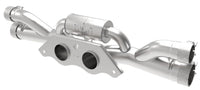 aFe Power MACHForce XP 304 Stainless Secondary Muffler Delete Pipe 14 - 19 Porsche 911 GT3 3.8L/4.0L - My Store