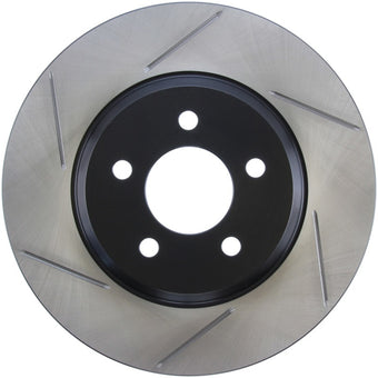 compare product StopTech Power Slot 05-10 Mustang GT V8-4.6L Front Right Slotted Rotor