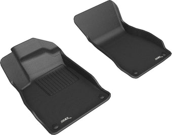 compare product 3D MAXpider 19-23 Audi A6/A7 / 21-24 RS6/RS7 Kagu 1st Row Floormats - Black