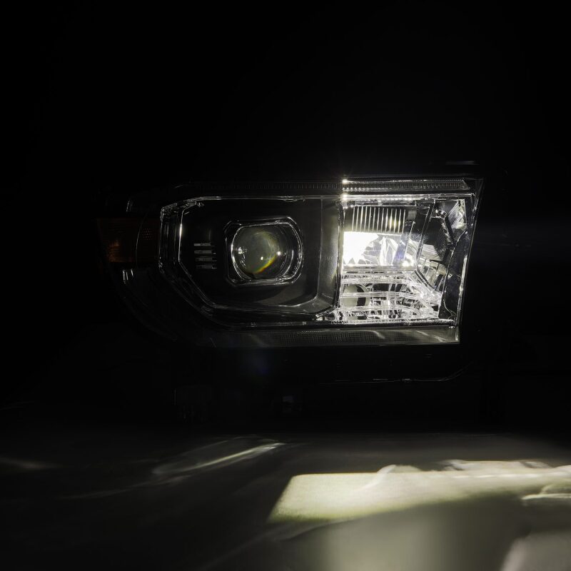 AlphaRex 07 - 13 Toyota Tundra / 08 - 17 Sequoia LUXX LED Proj HL Chrome w/Actv Light / Seq. Sig + DRL - My Store