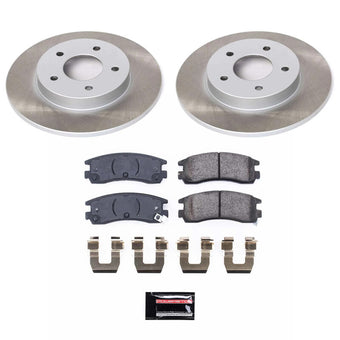 compare product Power Stop 92-96 Cadillac Seville Rear Semi-Coated Rotor Kit