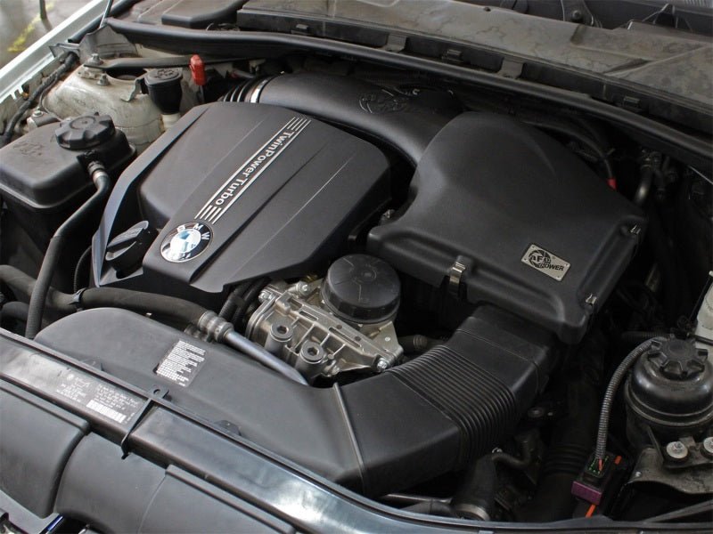 aFe MagnumFORCE Intake System Cover, Black, 11 - 13 BMW 335i/xi E9x 3.0L N55 (t) - My Store