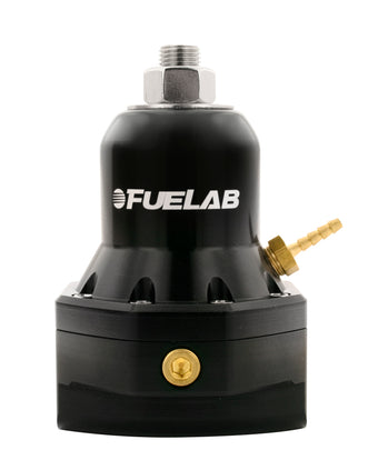 compare product Fuelab 565 EFI Adjustable FPR 40-80 PSI (2) -10AN In (1) -10AN Return Max Flow Bypass - Black