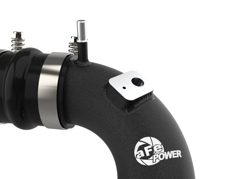 aFe Power 21 - 22 Ford Bronco L4 - 2.3L (t) BladeRunner 3in Aluminum Cold Charge Pipe Black - My Store