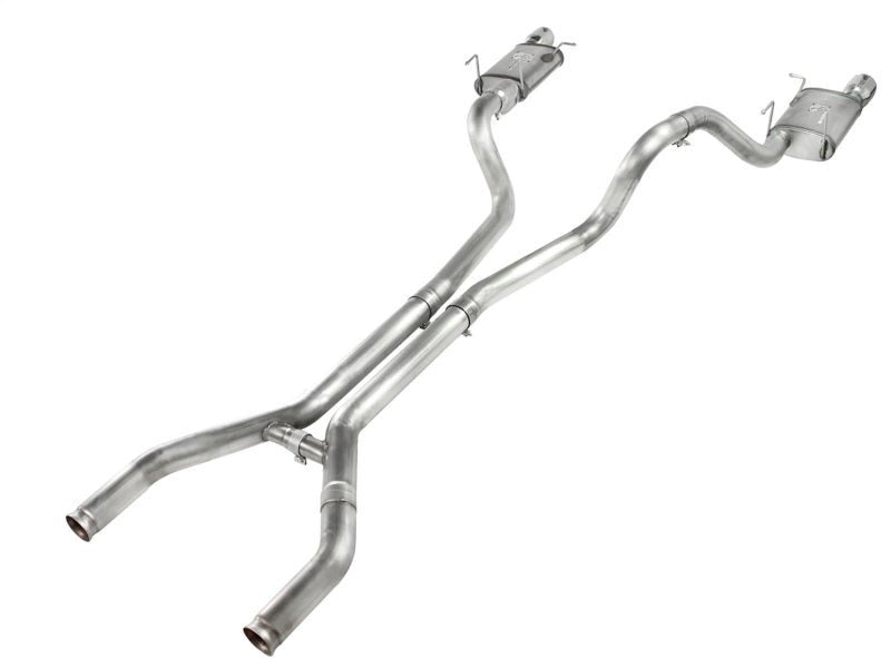 aFe MACHForce XP Cat - Back Exhaust 3in SS w/ Polished Tips 11 - 14 Ford Mustang GT V8 5.0L - My Store