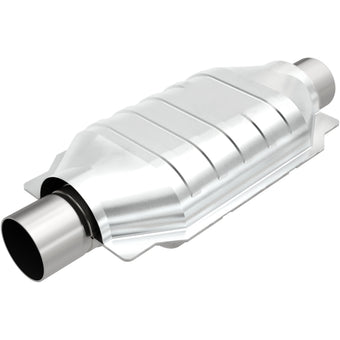 compare product MagnaFlow Univ Cat Conv 3in Inlet/Outlet Center/Center Oval 12in Body L x 7in W x 16in Overall L