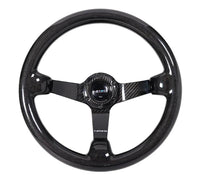 NRG Forged Carbon Fiber Steering Wheel (350mm / 3in. Deep) - My Store