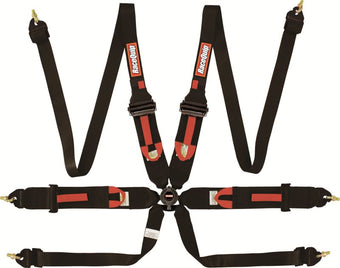 compare product RaceQuip Black FIA CAMLOCK 6pt Pull Up Lap FHR