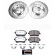 Power Stop 09 - 16 Audi A4 Rear Z26 Street Warrior Brake Kit - My Store