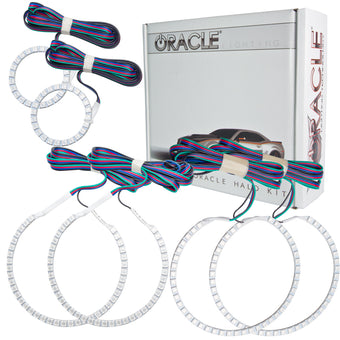 compare product Oracle Dodge Charger 05-10 Triple Ring Halo Kit - ColorSHIFT w/ 2.0 Controller