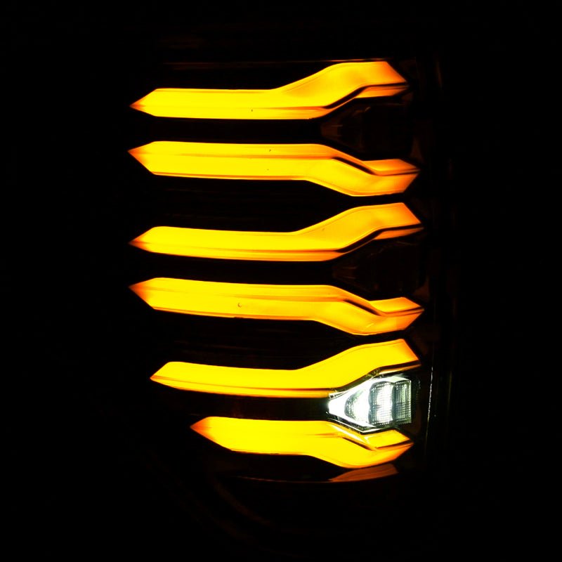 AlphaRex 09 - 14 Ford F150 LUXX LED Taillights - AlphaBlack Housing - My Store