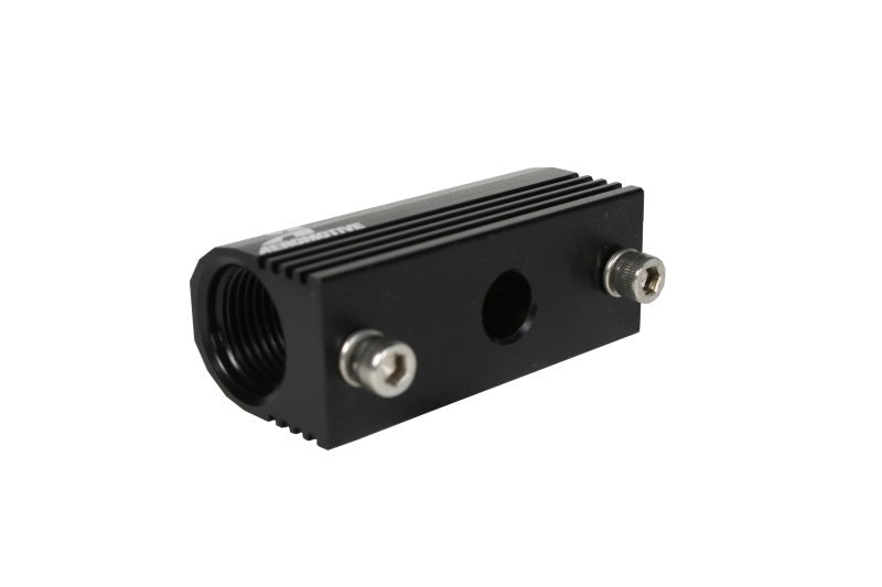 Aeromotive 96 - 04 Ford 4.6 L Fuel Rail Pressure Sensor Adapter Log ( - 08 AN inlet / outlet) - My Store