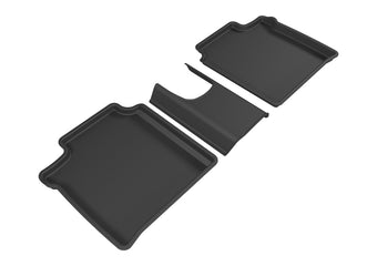 compare product 3D MAXpider 2014-2019 Nissan Versa Note Kagu 2nd Row Floormats - Black