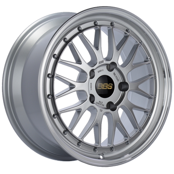 compare product BBS LM 18x8.5 5x130 ET56 CB71.6 Diamond Silver Center Diamond Cut Lip Wheel