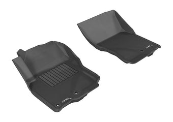compare product 3D MAXpider 2005-2019 Nissan Frontier Crew/King Cab Kagu 1st Row Floormat - Black