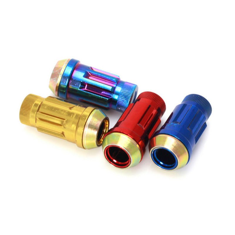 Wheel Mate Mutkei SR45R Lock Set 12x1.25 Red (4pcs) - My Store