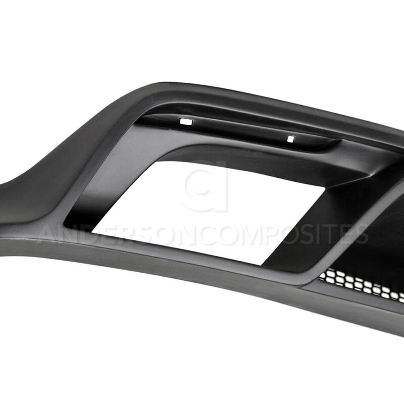 Anderson Composites 15 - 16 Ford Mustang R - Style Rear Valance (for Quad Tip Exhaust) - My Store