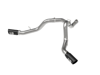 compare product aFe Large Bore-HD 4in 409SS DPF-Back Exhaust System w/Black Tip 20 GM Diesel Trucks V8-6.6L (td) L5P