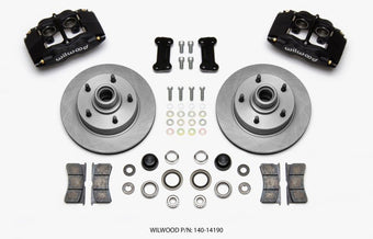 compare product Wilwood Forged Dynalite Front Kit 11.72in 1 PC Rotor&Hub Ford F100 1948-1956