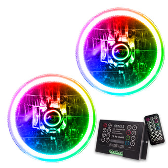 compare product Oracle 97-06 Jeep Wrangler TJ SMD HL - ColorSHIFT w/ 2.0 Controller