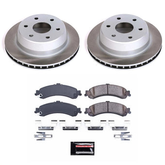 compare product Power Stop 00-06 GMC Yukon XL 1500 Rear Semi-Coated Rotor Kit