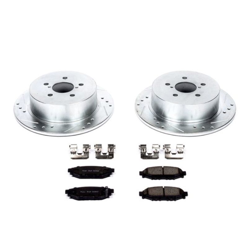Power Stop 05 - 09 Subaru Legacy Rear Z23 Evolution Sport Brake Kit - My Store