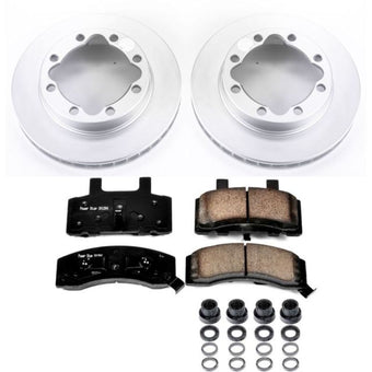 compare product Power Stop 94-99 Chevrolet K1500 Suburban Front Z17 Evolution Geomet Coated Brake Kit