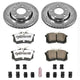 Power Stop 00 - 02 Audi S4 Rear Z26 Street Warrior Brake Kit - My Store