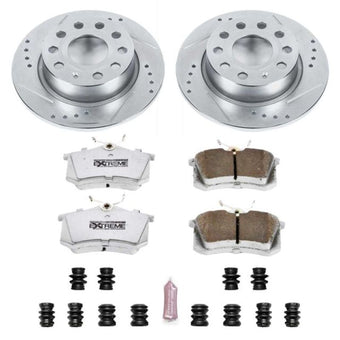 compare product Power Stop 10-13 Audi A3 Rear Z26 Street Warrior Brake Kit
