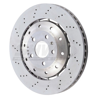 compare product SHW 08-12 Audi R8 4.2L (Excl Ceramic Brakes) Front Drill-Dimp Lightweight Brake Rotor (420615301D)