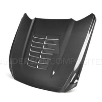 Anderson Composites 15 - 17 Ford Mustang (Excl. GT350/GT350R) Double Sided Type - GT5 Carbon Fiber Hood - My Store
