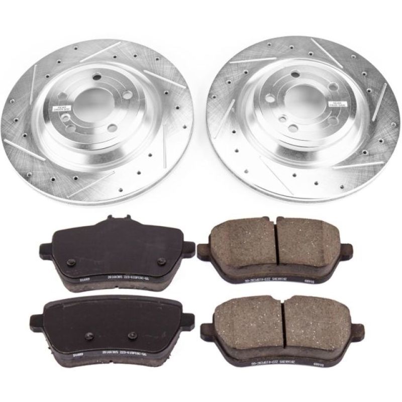 Power Stop 15 - 16 Mercedes - Benz SL400 Rear Z23 Evolution Sport Brake Kit - My Store