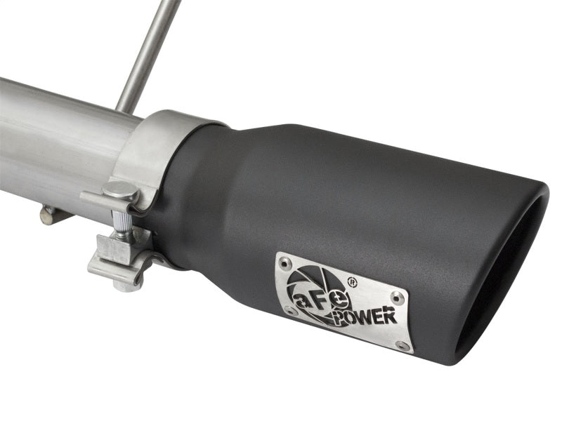 aFe Rebel Series CB 2.5in Dual Center Exit SS Exhaust w/ Black Tips 07 - 15 Jeep Wrangler 3.6L/3.8L V6 - My Store