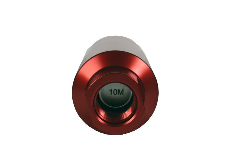 Aeromotive In - Line Filter - (AN - 10) 10 Micron Microglass Element Red Anodize Finish - My Store