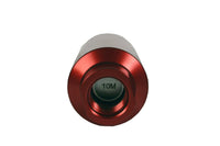 Aeromotive In - Line Filter - (AN - 10) 10 Micron Microglass Element Red Anodize Finish - My Store