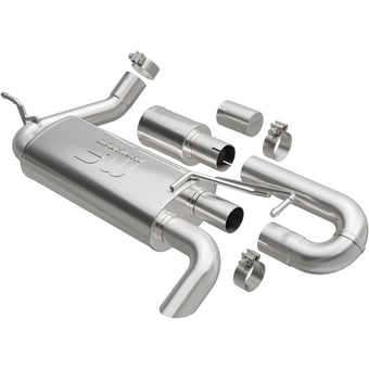 compare product MagnaFlow 07-18 Jeep Wrangler JK Overland Series Axle-Back Exhaust System