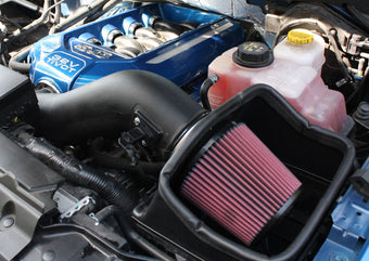 compare product JLT 11-14 Ford F-150 5.0L Black Textured Cold Air Intake Kit w/Red Filter - Tune Req
