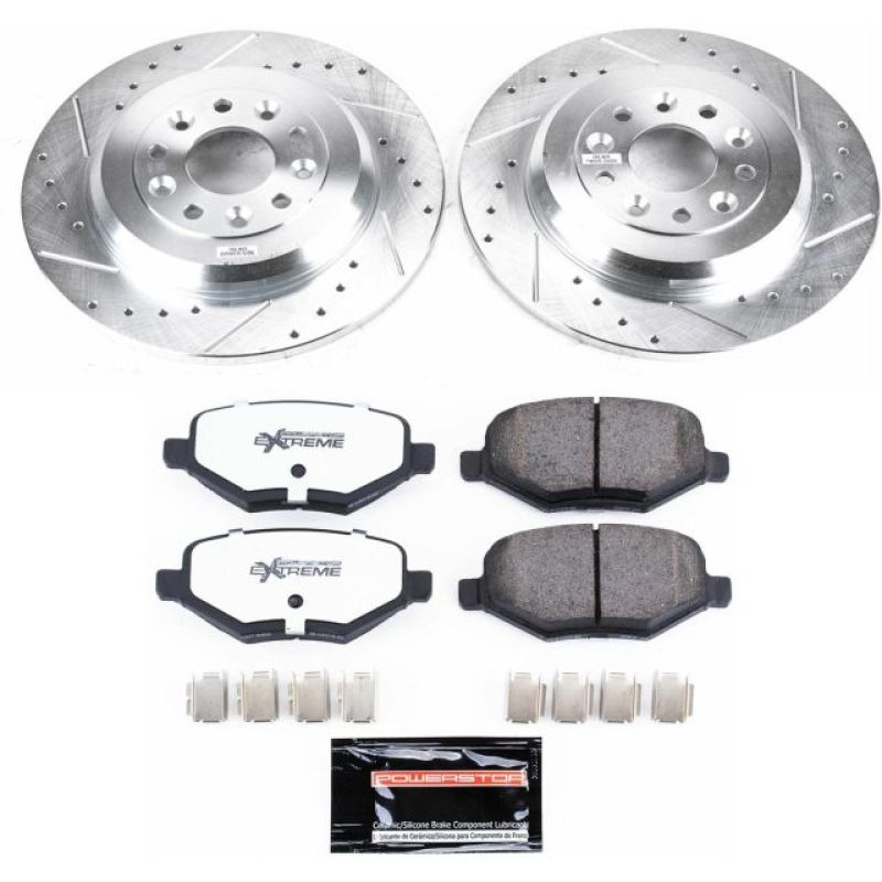Power Stop 11 - 15 Ford Edge Rear Z36 Truck & Tow Brake Kit - My Store