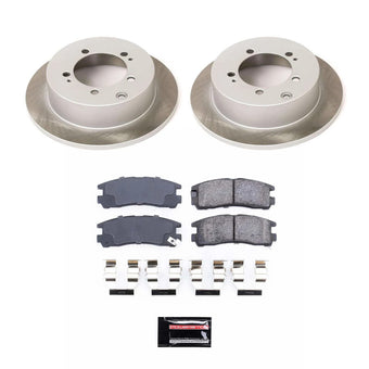 compare product Power Stop 99-03 Mitsubishi Galant Rear Semi-Coated Rotor Kit