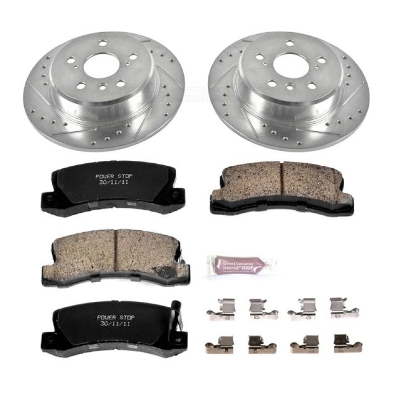 Power Stop 99 - 03 Lexus RX300 Rear Z23 Evolution Sport Brake Kit - My Store