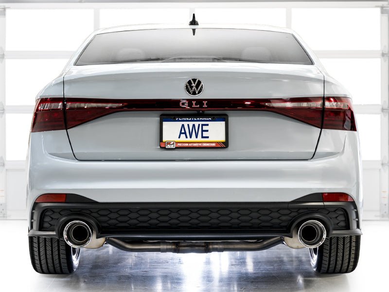 AWE Tuning 22 - 25 Volkswagen Jetta GLI Touring Edition Exhaust - Chrome Silver Tips - My Store