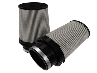 compare product aFe Black Series Replacement Filter w/ Pro DRY S Media 4.5x3IN Fx6x5IN Bx5x3-.75 Tx7IN H - (Pair)