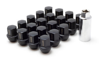 compare product Wheel Mate WM14T Closed End Lug Nuts - QTY 20/Black
