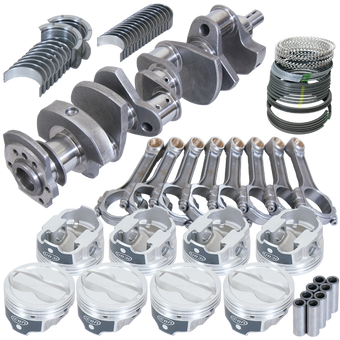 compare product Eagle Chevy LT1350 1Pc 3.750in Crank 6.000in I-Beam Rods -18cc 4.060in Pistons Rotating Assembly