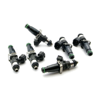 compare product DeatschWerks Set of 6 High Impedance 2400cc Injectors for Toyota Supra TT 93-98 Top Feed Conversion