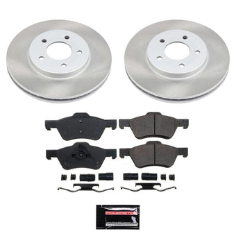 compare product Power Stop 10-11 Mercury Mariner Front Semi-Coated Rotor Kit