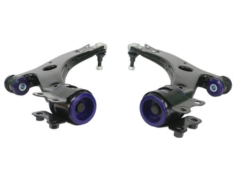 compare product SuperPro 05-11 Ford Focus LS/LT/LV Volvo S40/V50 and C70/21mm Front Lower Control Arm Assembly Kit